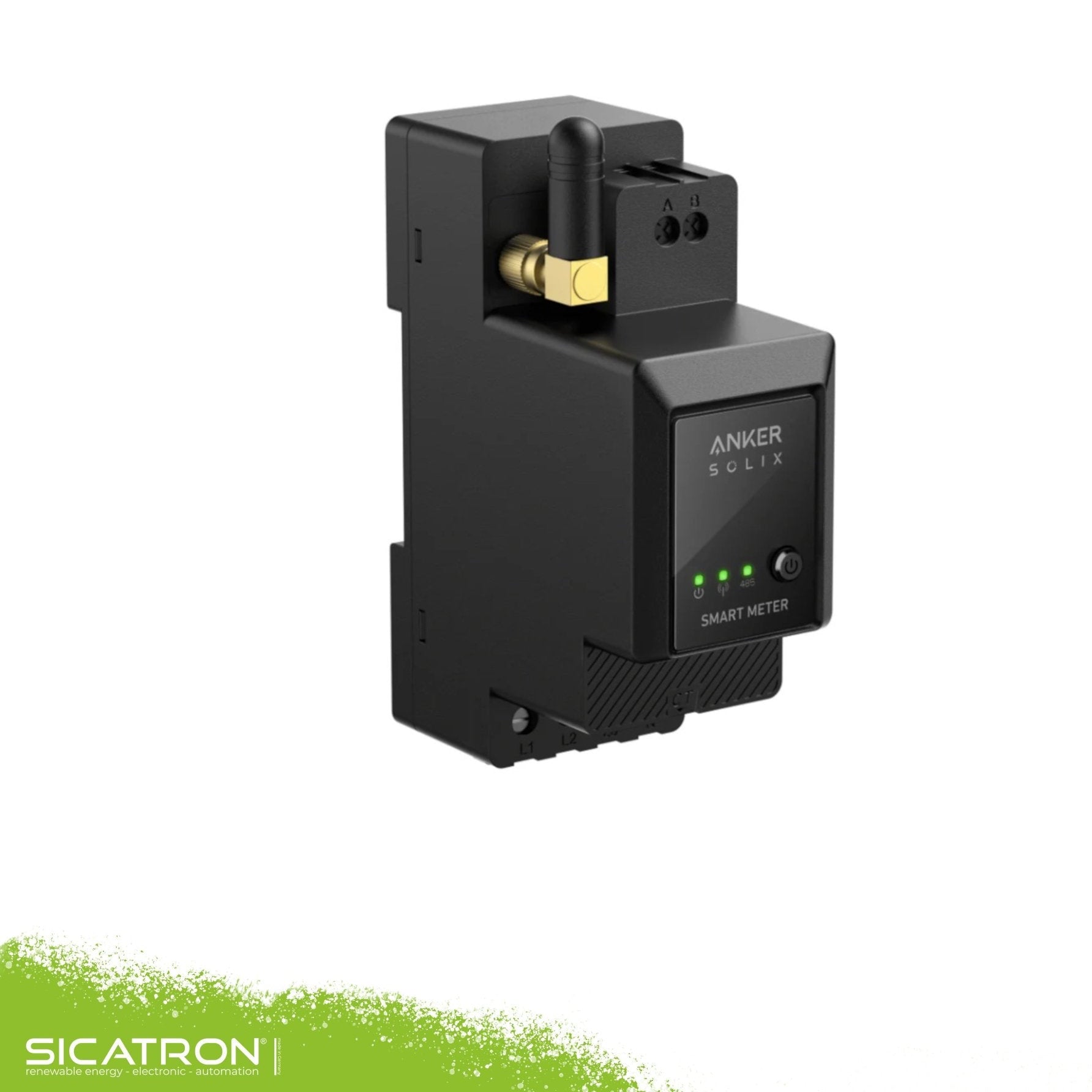 Sicatron 2000 W Balkonkraftwerk - 4x 500W Bifazial - Anker Solix Solarbank 2 Pro
