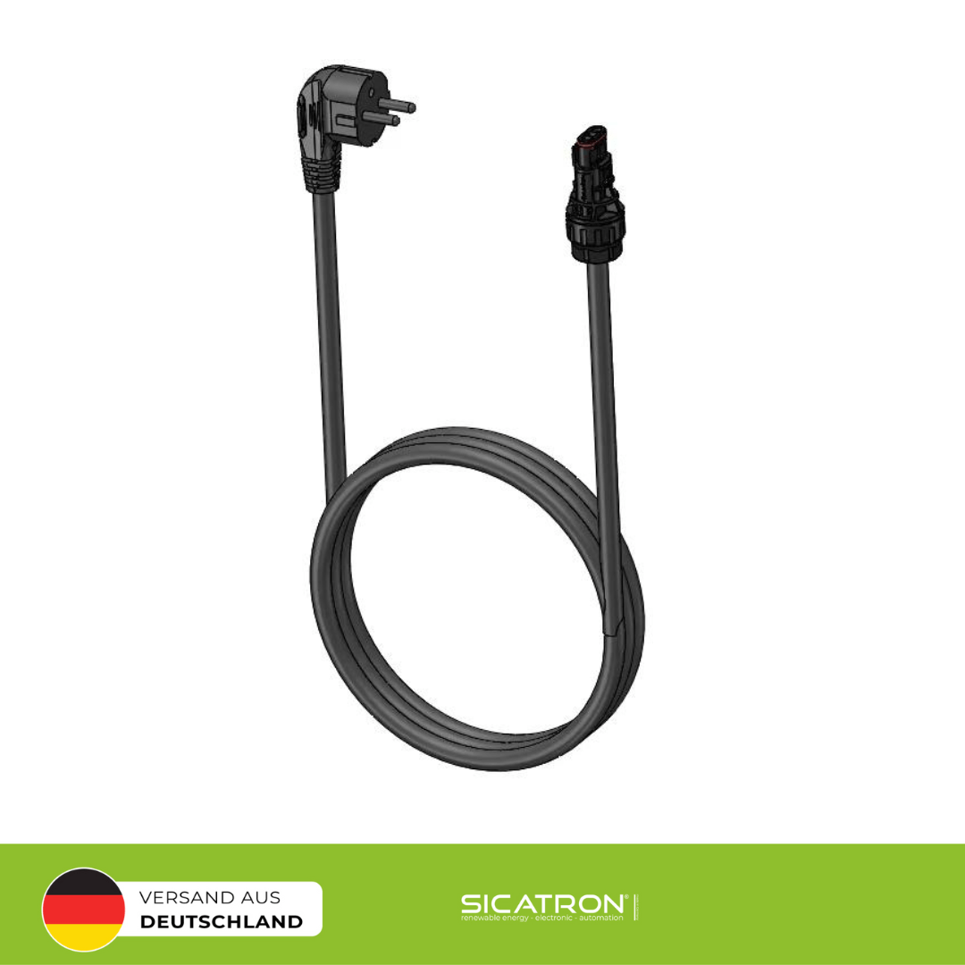 Sicatron 1000W Balkonkraftwerk - 2x 500W Bifazial - FoxEss M1-800-E 800 W