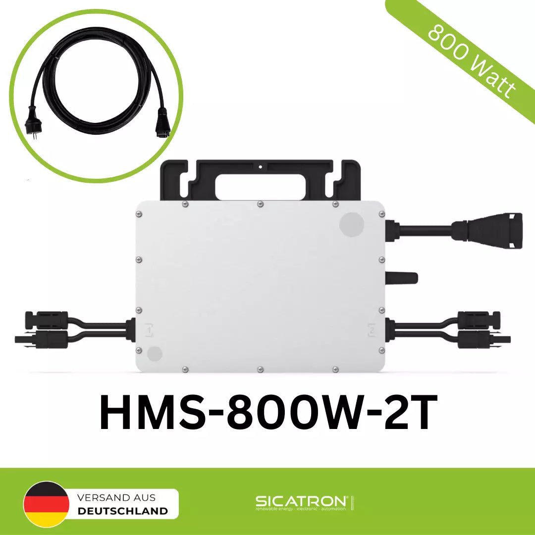 Hoymiles HMS-800W-2T Mikrowechselrichter 800W WLAN WIFI Balkonkraftwerk